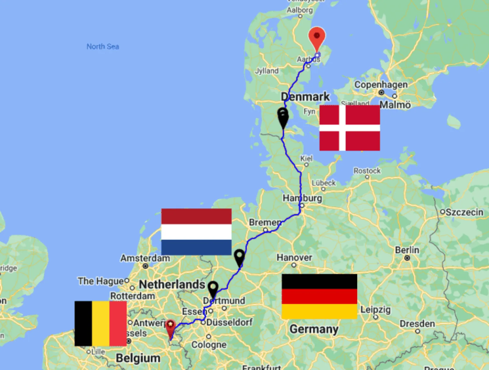 iPTT South Germany Coverage Map
