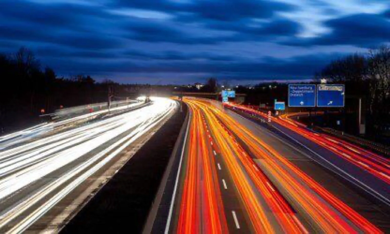 M400 at 200 KMH on the Autobahn