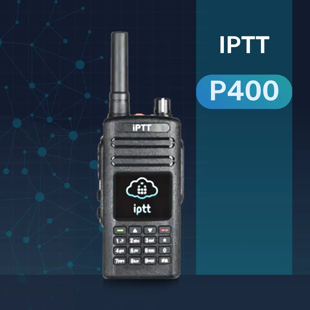 PTT P400 Rugged 4G LTE Push-to-Talk Radio